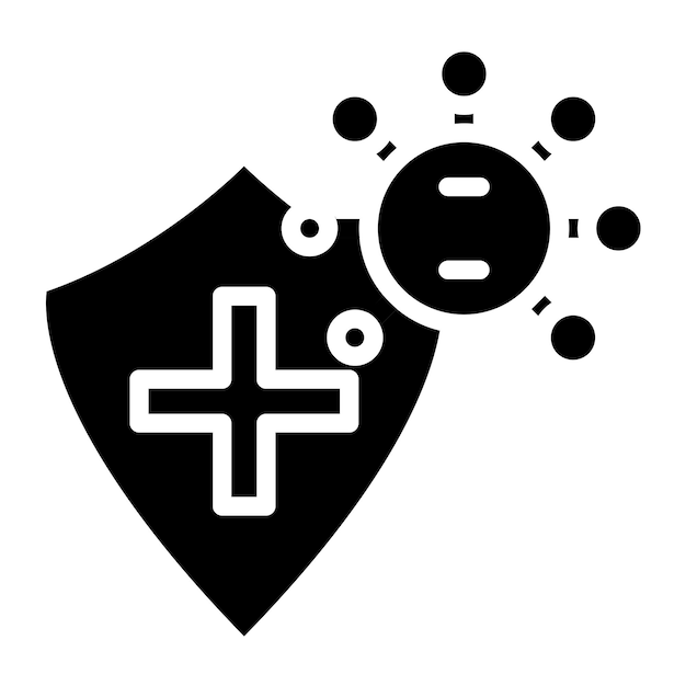 Diseño vectorial de estilo de icono de ciberhigiene