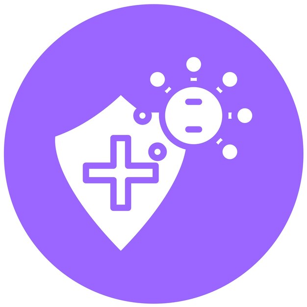 Diseño vectorial de estilo de icono de ciberhigiene