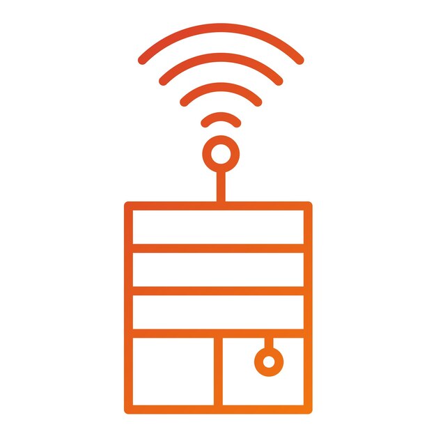 Diseño vectorial Estilo de icono de ciego inteligente