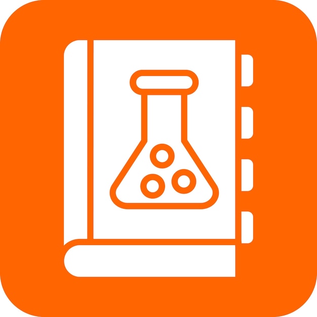 Diseño vectorial Estilo de icono de ciencia literaria