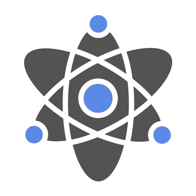 Diseño vectorial Estilo del icono de la ciencia
