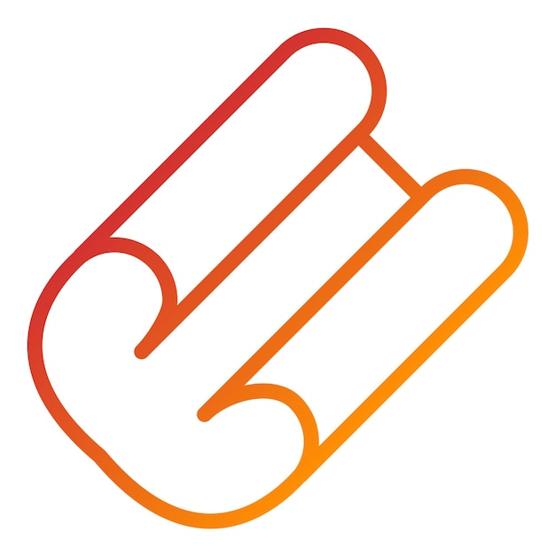 Diseño vectorial Estilo del icono Cinnamon Serenity