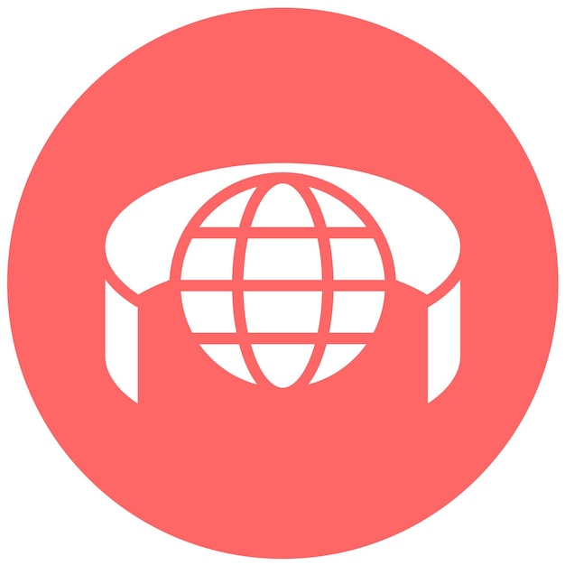 Diseño vectorial Estilo de icono de la ciudad Metaverse