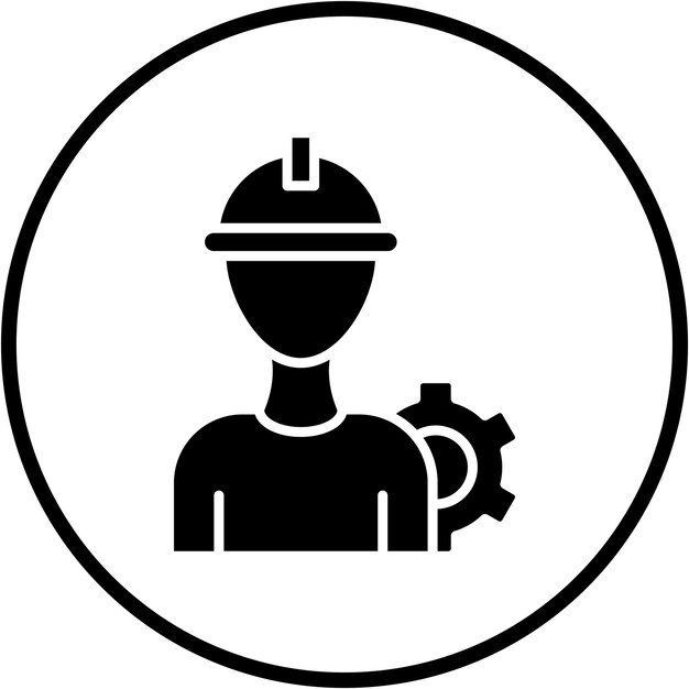 Diseño vectorial del estilo del icono de la civilización