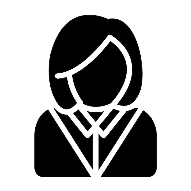 Diseño vectorial Estilo de icono del cliente