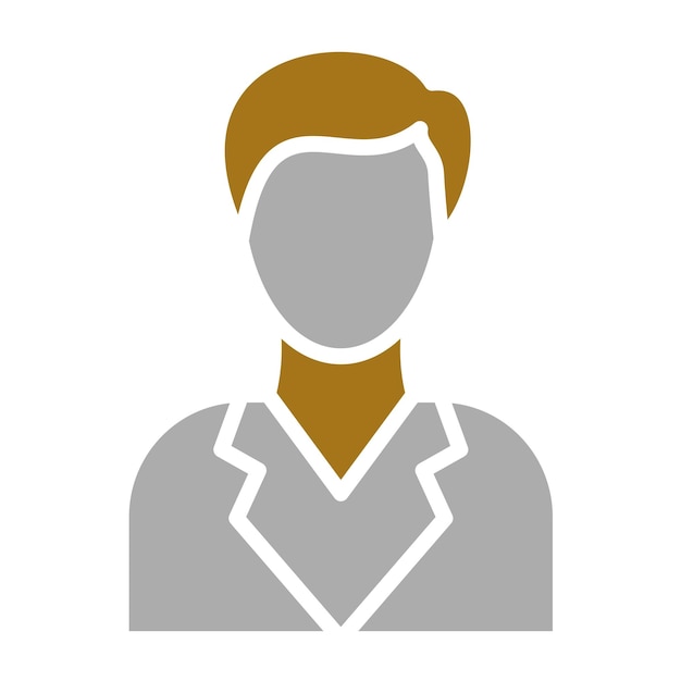 Diseño vectorial Estilo de icono del cliente