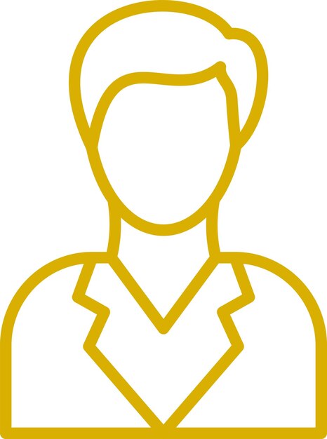 Diseño vectorial Estilo de icono del cliente