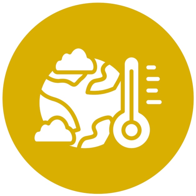 Diseño vectorial Estilo del icono climático