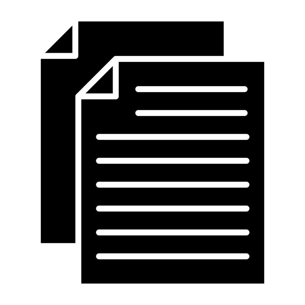 Diseño vectorial Estilo de icono clonado