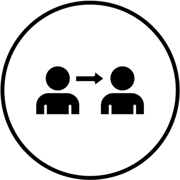 Diseño vectorial Estilo de icono clonado