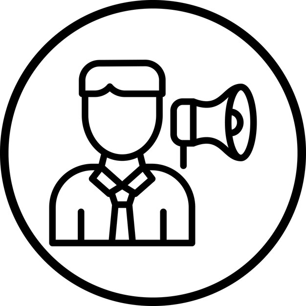 Diseño vectorial Estilo de icono de Coattails