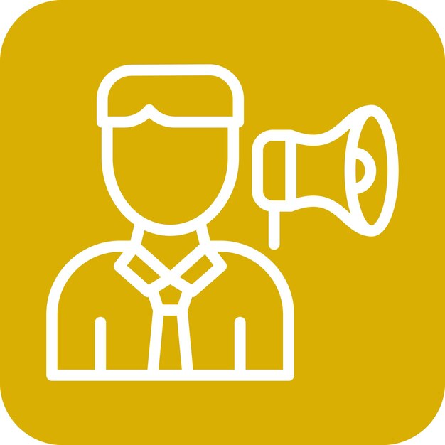 Diseño vectorial Estilo de icono de Coattails