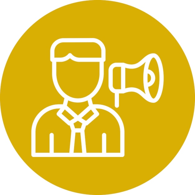 Diseño vectorial Estilo de icono de Coattails