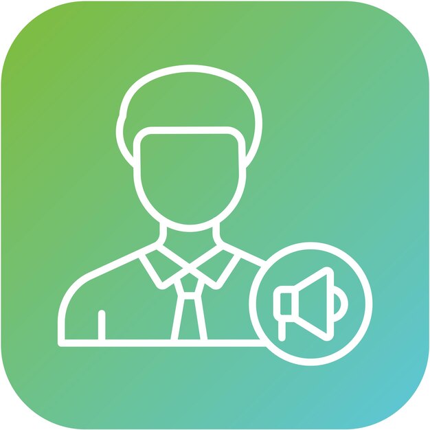 Diseño vectorial Estilo de icono de Coattails