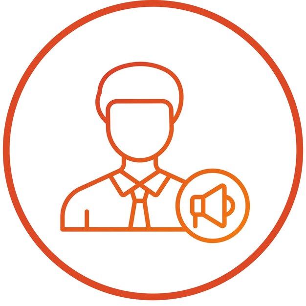Diseño vectorial Estilo de icono de Coattails