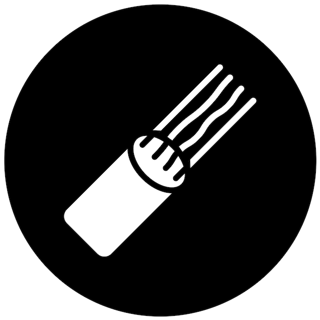 Diseño vectorial Estilo del icono de cobre