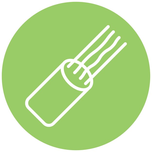 Diseño vectorial Estilo del icono de cobre