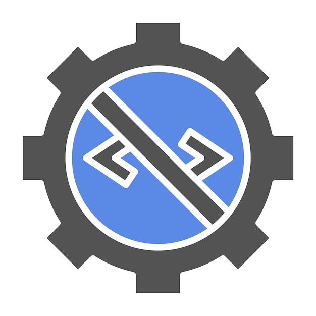 Diseño vectorial sin estilo de icono de código
