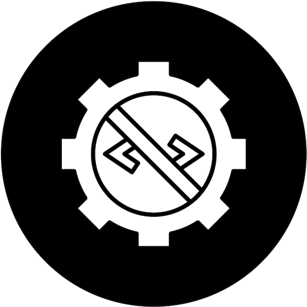 Diseño vectorial sin estilo de icono de código