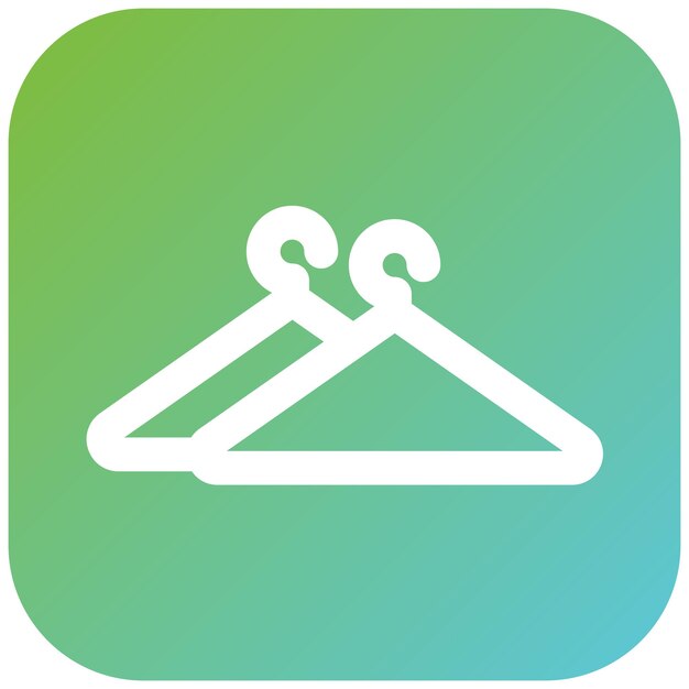 Diseño vectorial Estilo del icono del colgante