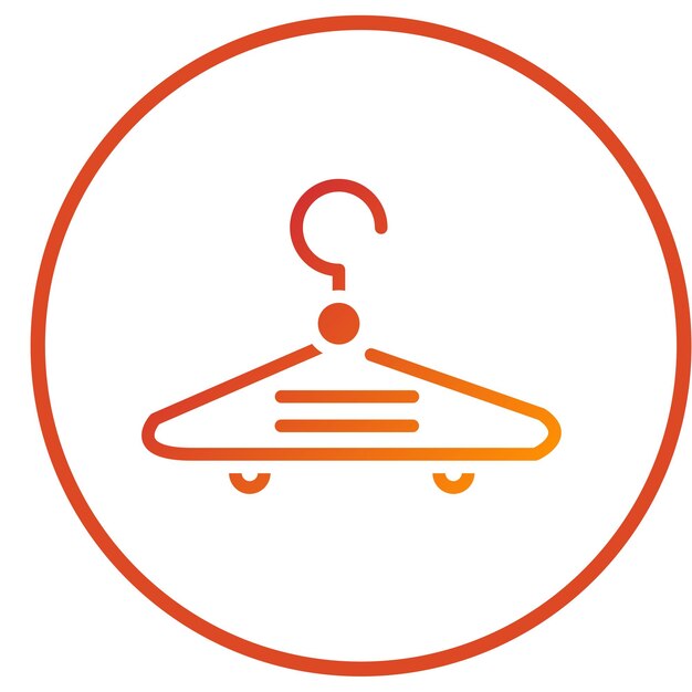 Diseño vectorial Estilo del icono del colgante