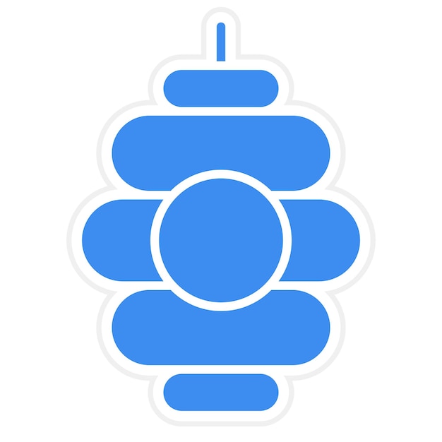 Diseño vectorial Estilo del icono de la colmena