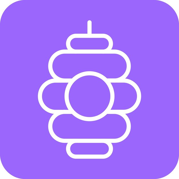 Diseño vectorial Estilo del icono de la colmena