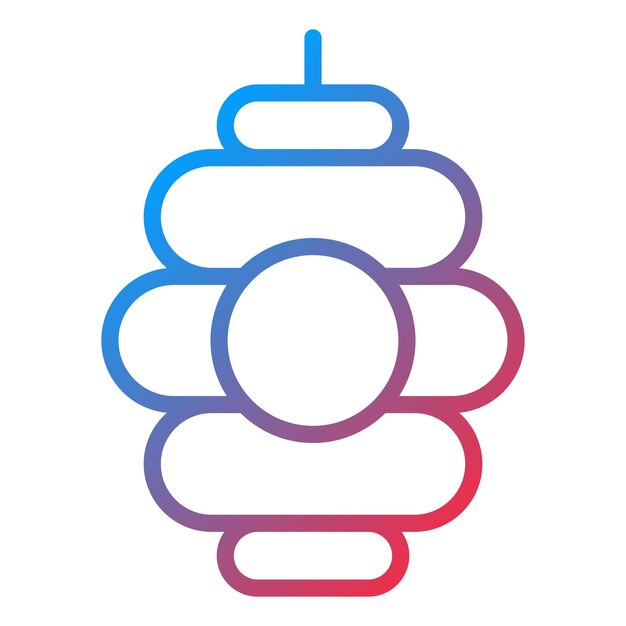 Diseño vectorial Estilo del icono de la colmena