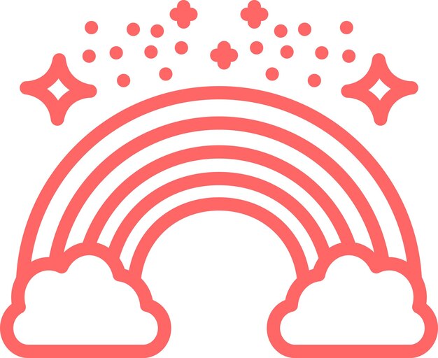 Diseño vectorial Estilo de icono colorido
