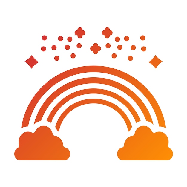 Diseño vectorial Estilo de icono colorido