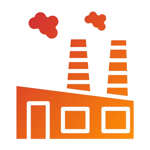 Diseño vectorial Estilo del icono de los combustibles fósiles