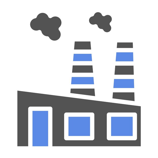 Diseño vectorial Estilo del icono de los combustibles fósiles