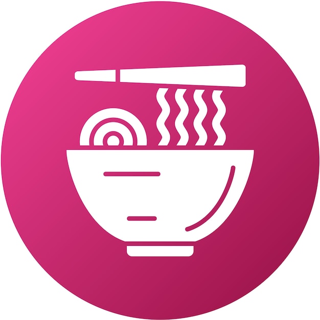 Diseño vectorial Estilo de icono de comida japonesa