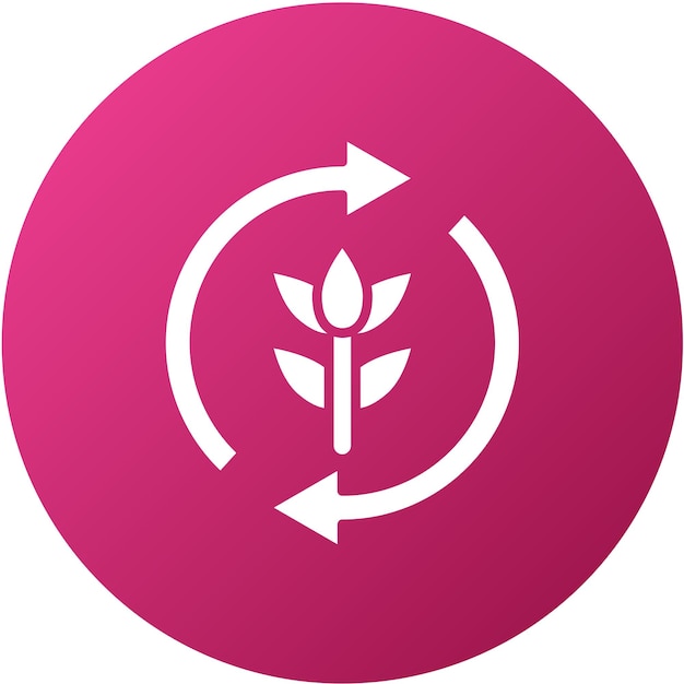 Diseño vectorial Estilo del icono de compostaje