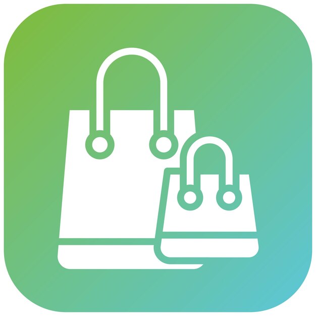 Diseño vectorial Estilo del icono del comprador