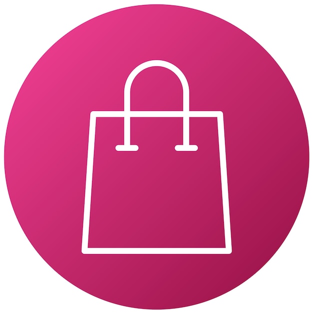 Diseño vectorial Estilo del icono del comprador