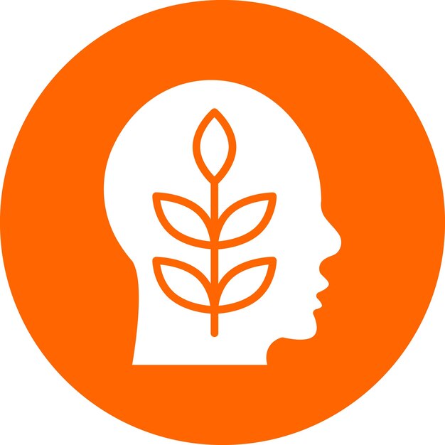 Diseño vectorial Estilo de icono de conciencia ecológica