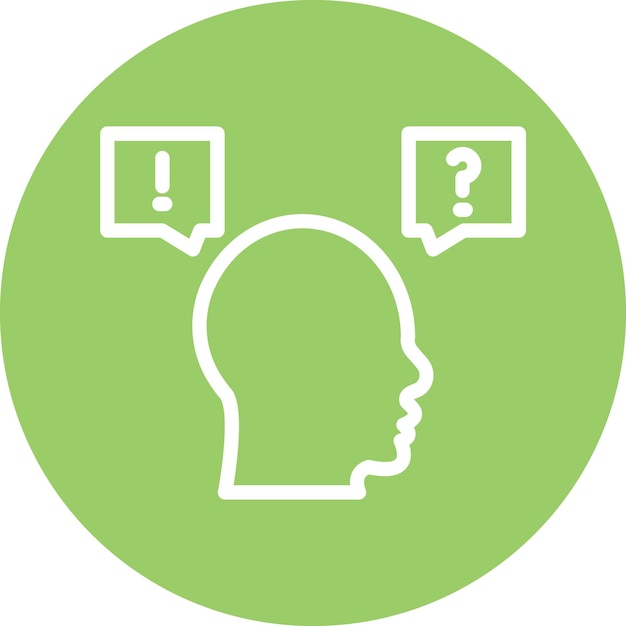 Diseño vectorial Estilo del icono de Conecern