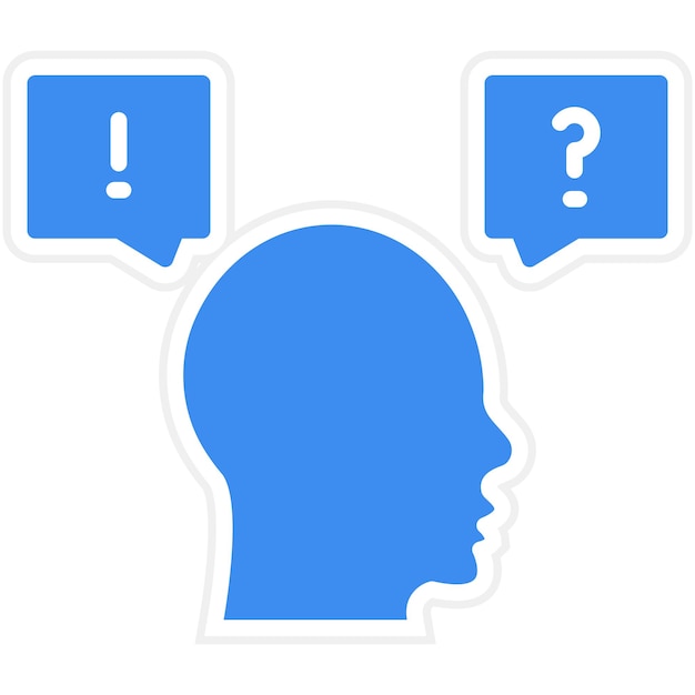 Diseño vectorial Estilo del icono de Conecern