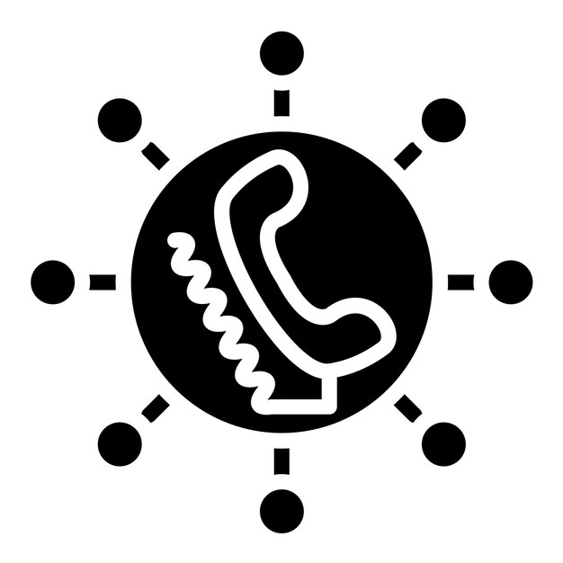 Diseño vectorial Estilo del icono de conexión