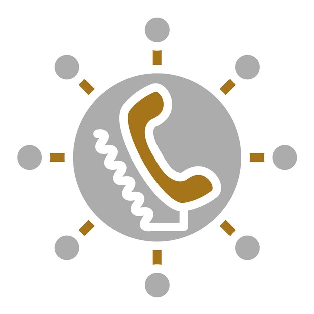 Diseño vectorial Estilo del icono de conexión