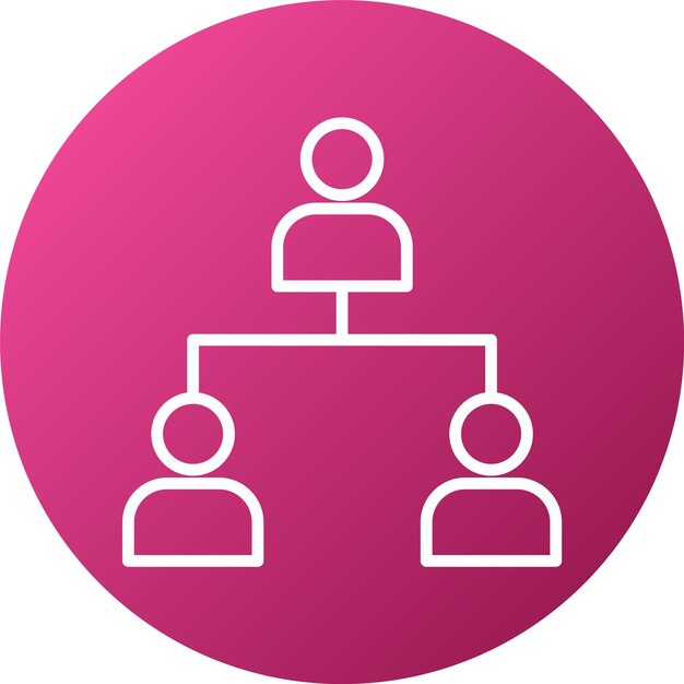 Diseño vectorial Estilo del icono de conexión