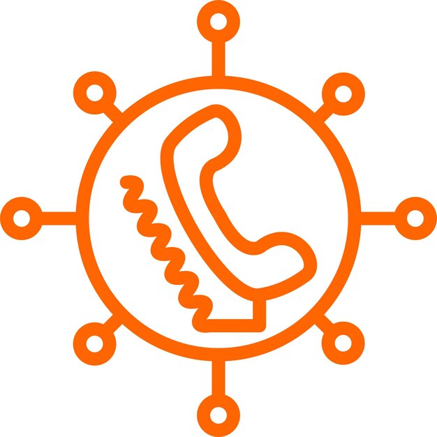 Diseño vectorial Estilo del icono de conexión