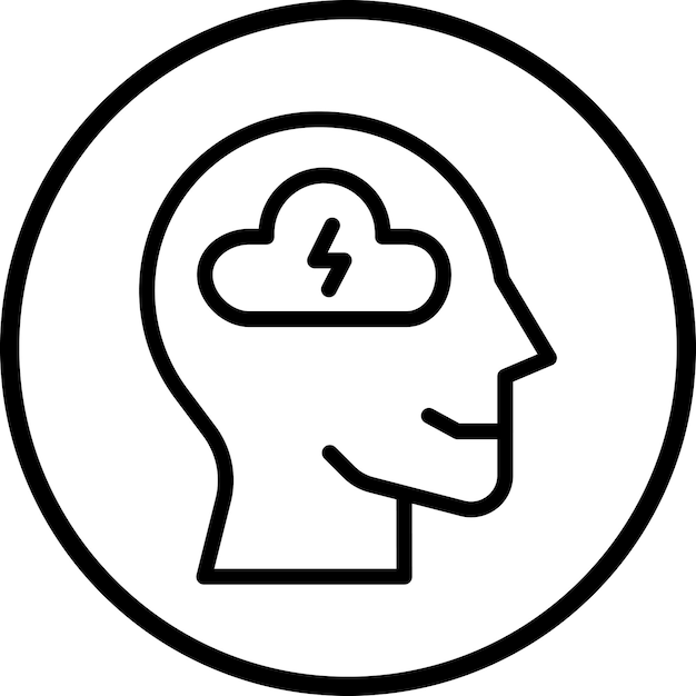 Diseño vectorial Estilo de icono consciente de la salud