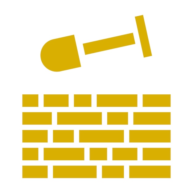Diseño vectorial y estilo de icono de construcción