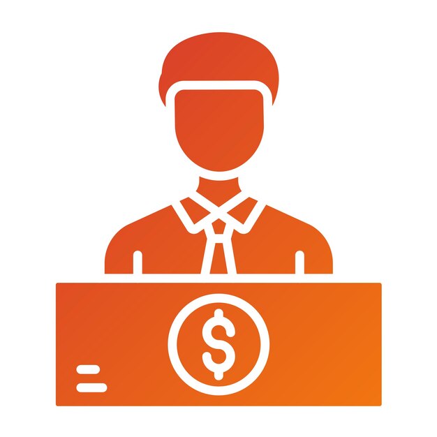Diseño vectorial Estilo del icono del contador