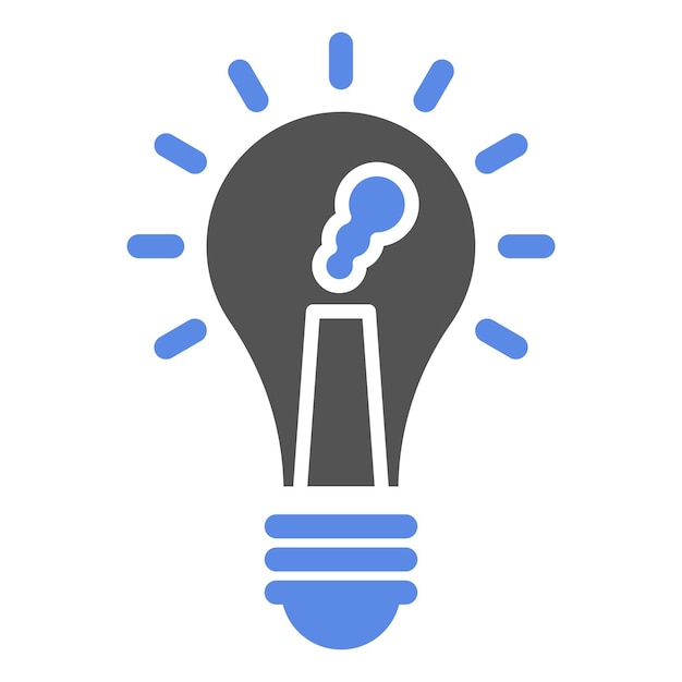 Diseño vectorial Estilo del icono de contaminación lumínica