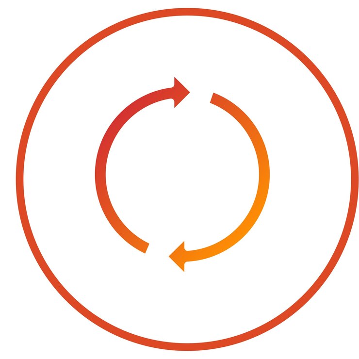 Vector diseño vectorial estilo de icono continuo
