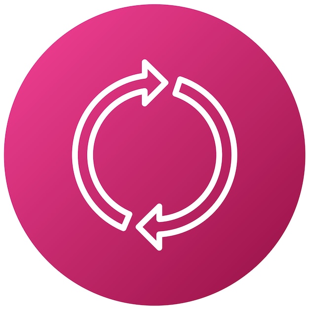 Diseño vectorial Estilo de icono continuo