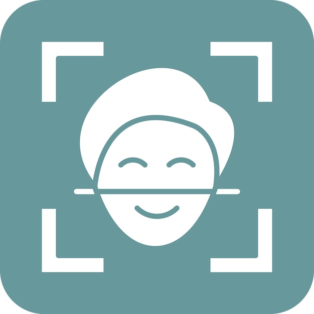 Diseño vectorial del estilo del icono de la contraseña